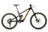 haro greer alloy 1 full suspension mountain bike-color-gloss cedar brown / orange