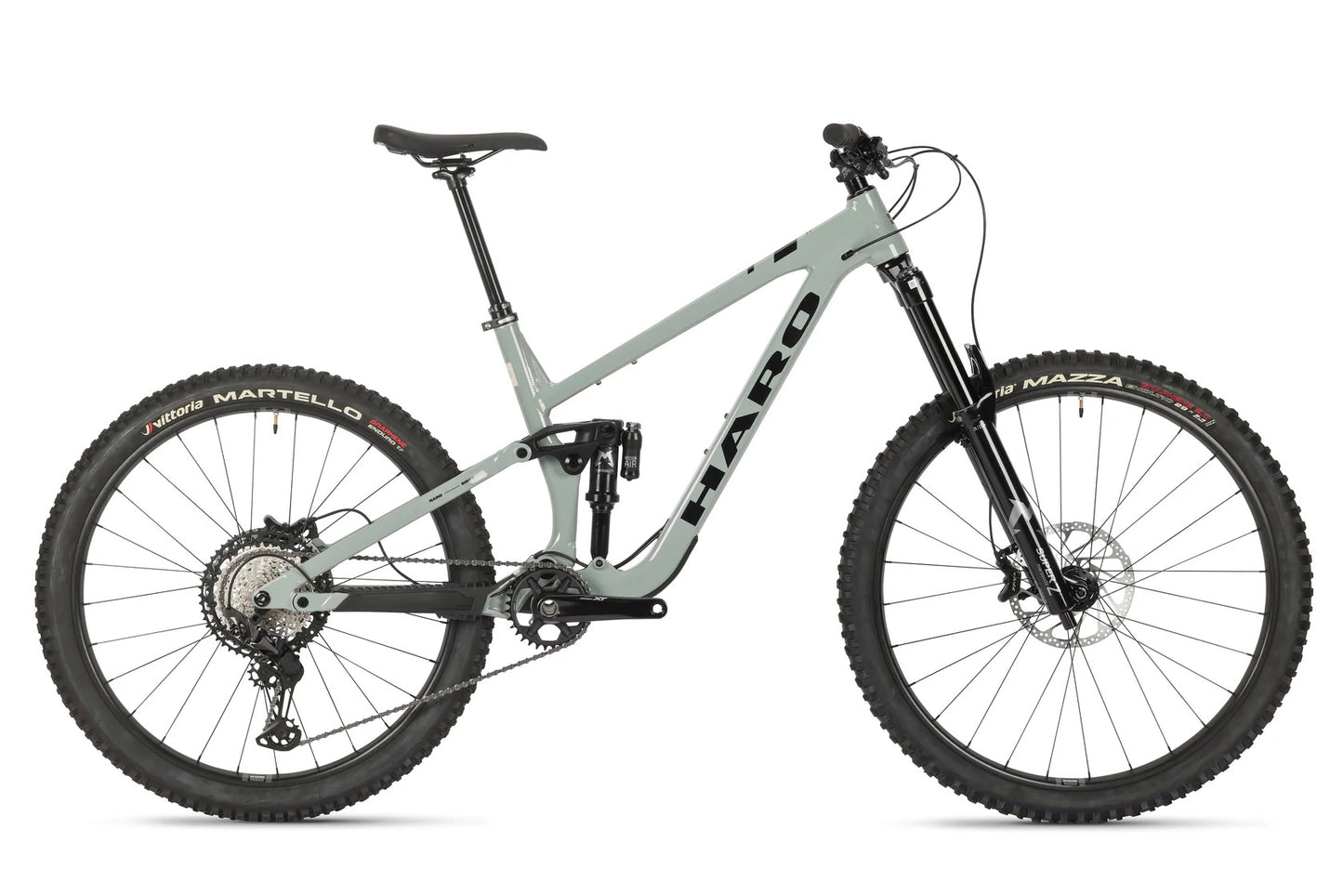 haro greer alloy 1 full suspension mountain bike-color-semi-gloss slate blue / black