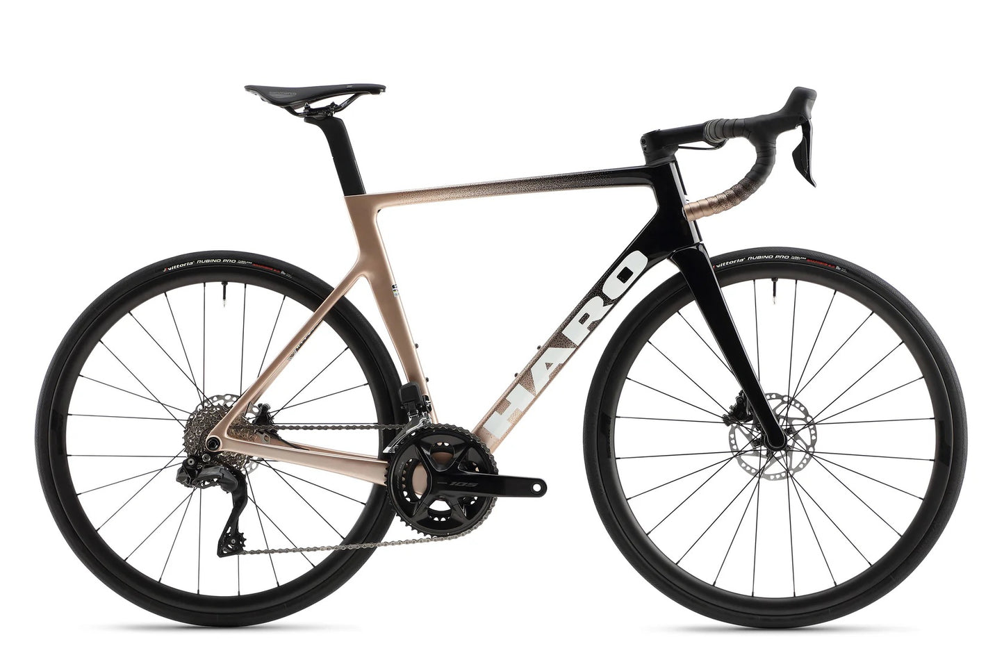 haro rivette carbon 2 road bike-color-gloss rose / gold