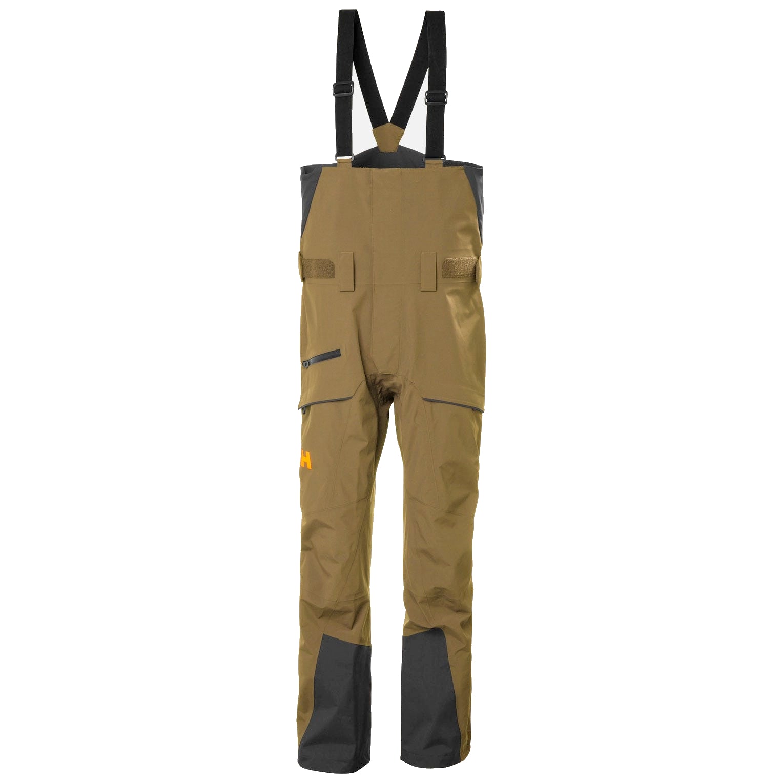 helly hansen sogn men’s bib shell pants-color-sepia
