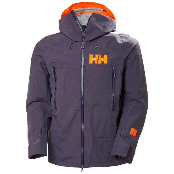 y2k Helly Hanse  shell jacket チャコール helly-hansen-sogn-shell-2-0-