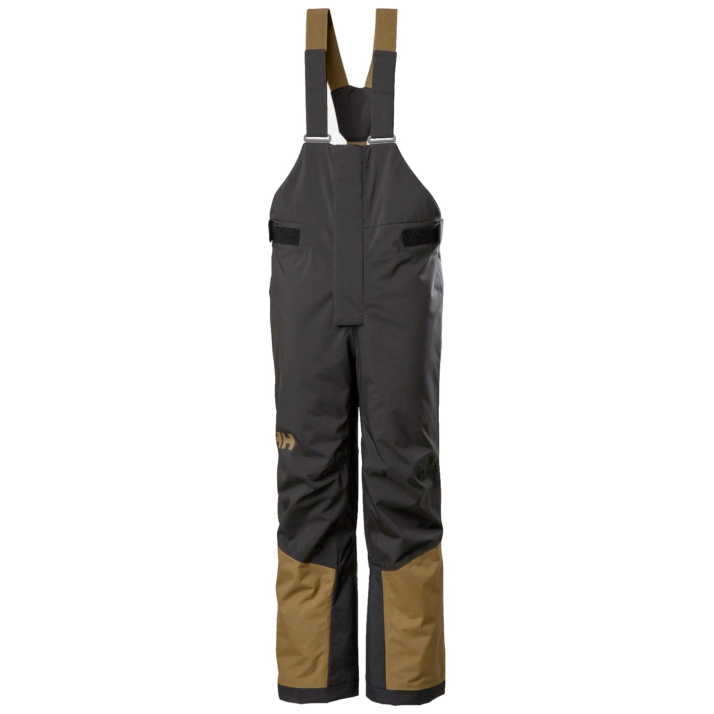 helly hansen summit 2.0 kids’ bib pants-color-black