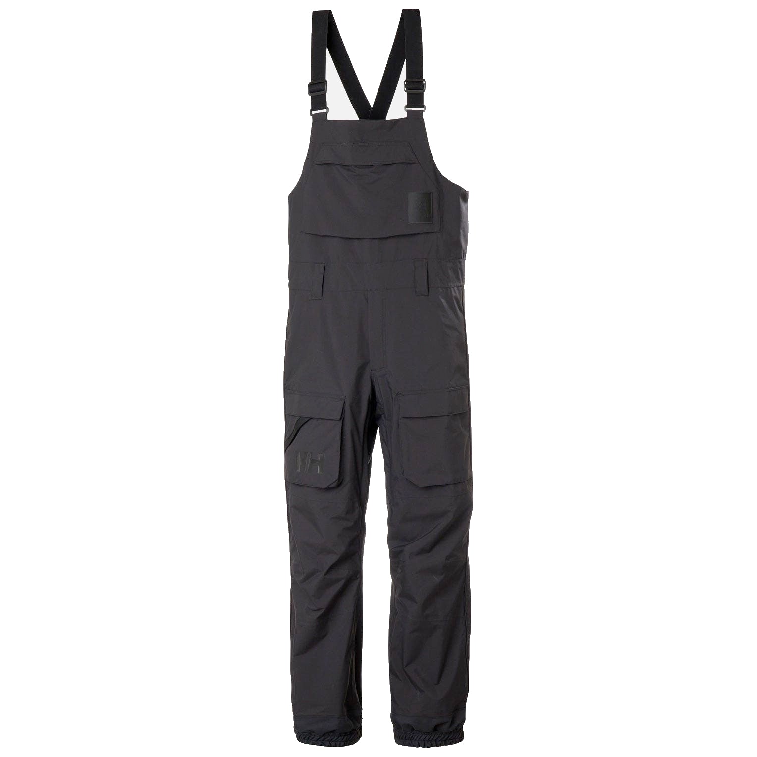 helly hansen ullr d bib shell pants-color-black