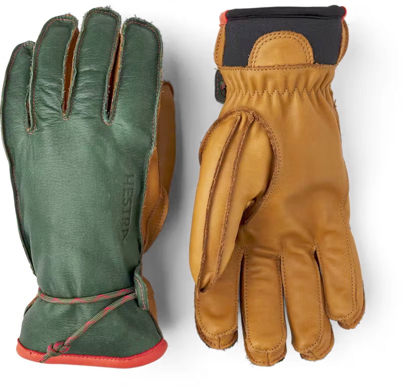 hestra wakayama gloves-color-forest/cork