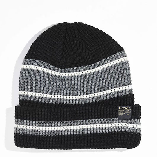 howl stripe beanie-color-black