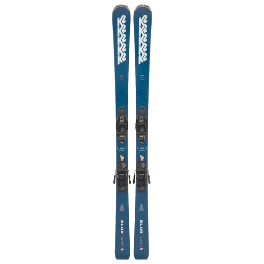 k2 blur kids’ skis with fdt 7.0 bindings 2026