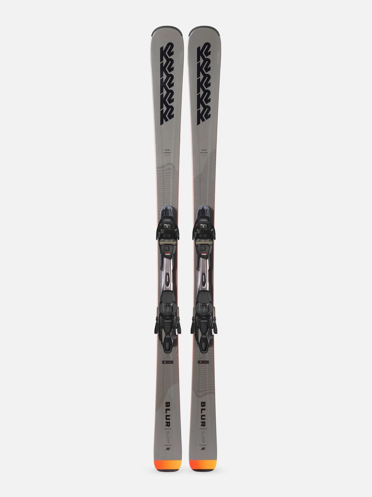 k2 blur xt men’s skis with quikclik bindings 2026