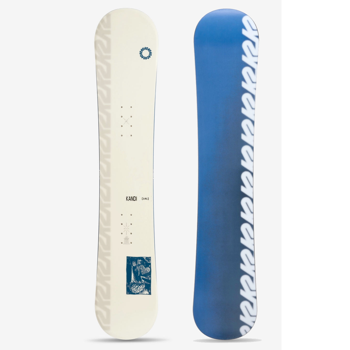 k2 kandi kids’ snowboard 2026