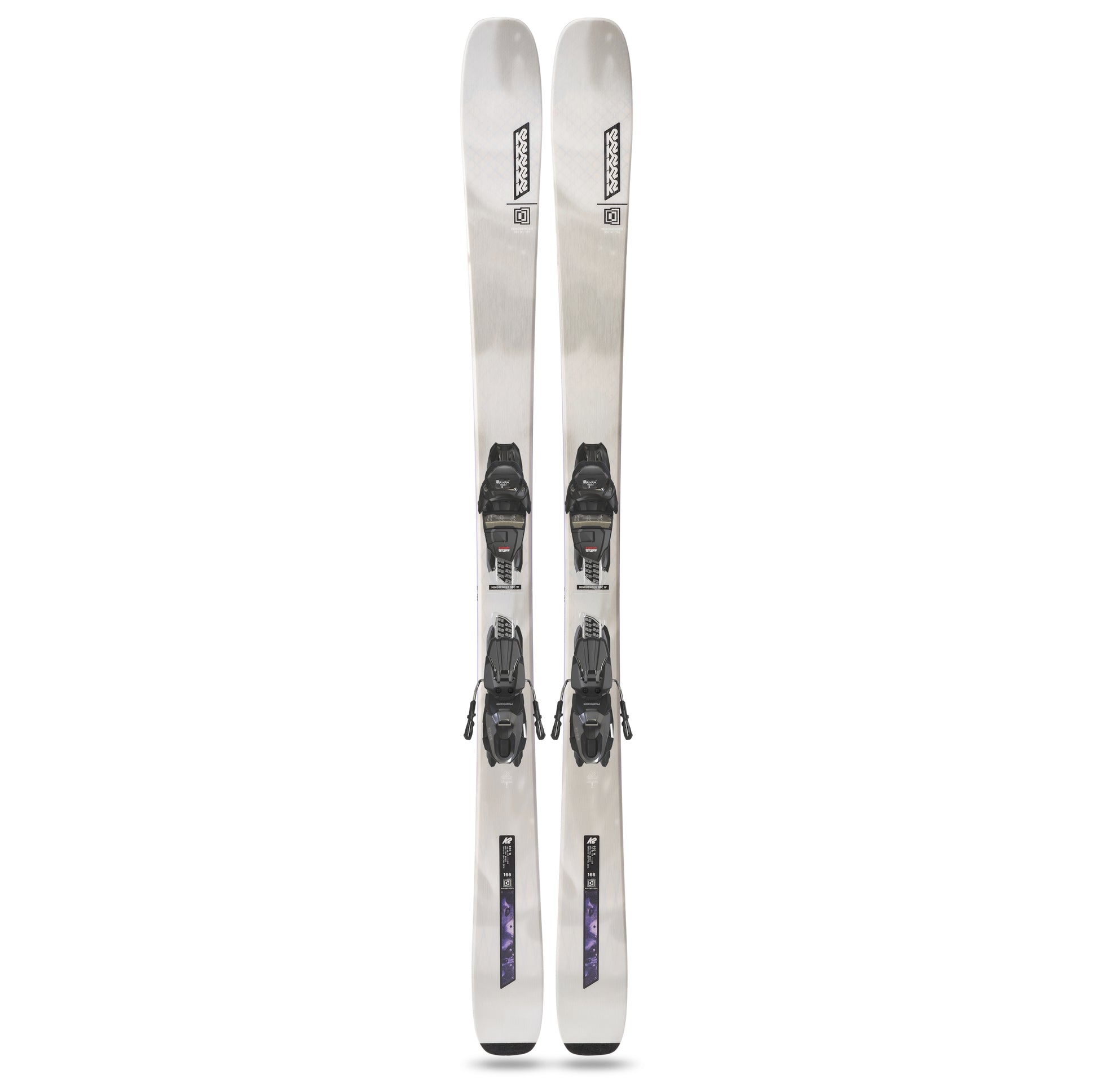 K2 Mindbender 90C Women’s Skis with QuikClik Bindings