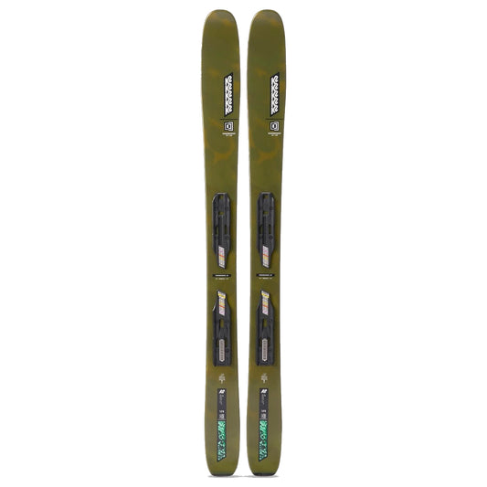 k2 mindbender jr. kids’ skis with fdt 7.0 bindings 2026