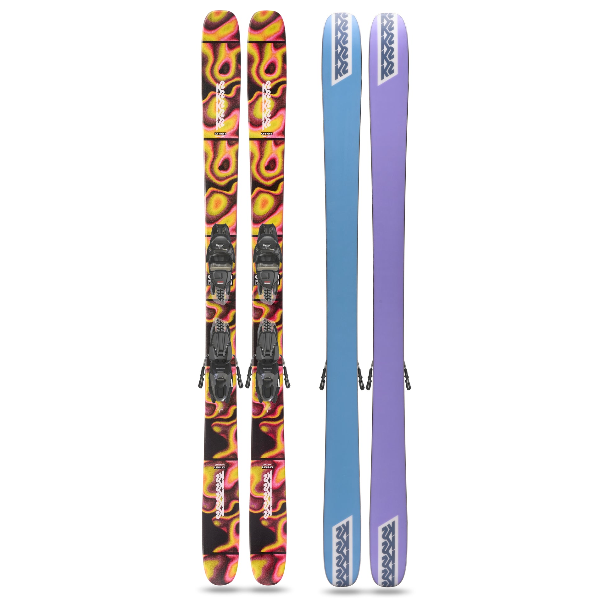 k2 omen 85 women’s skis with quikclik bindings 2026