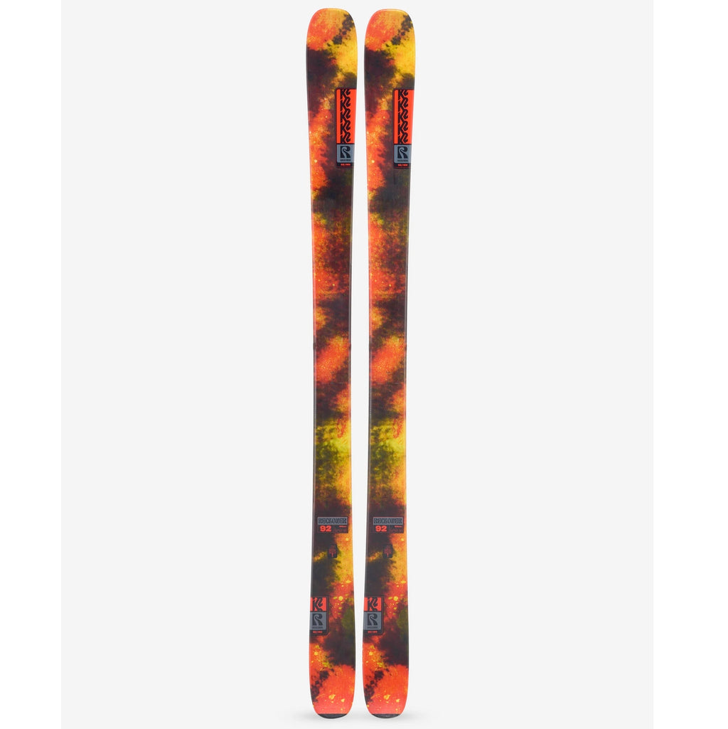K2 Reckoner 92 Mens Skis with QuikClik Bindings