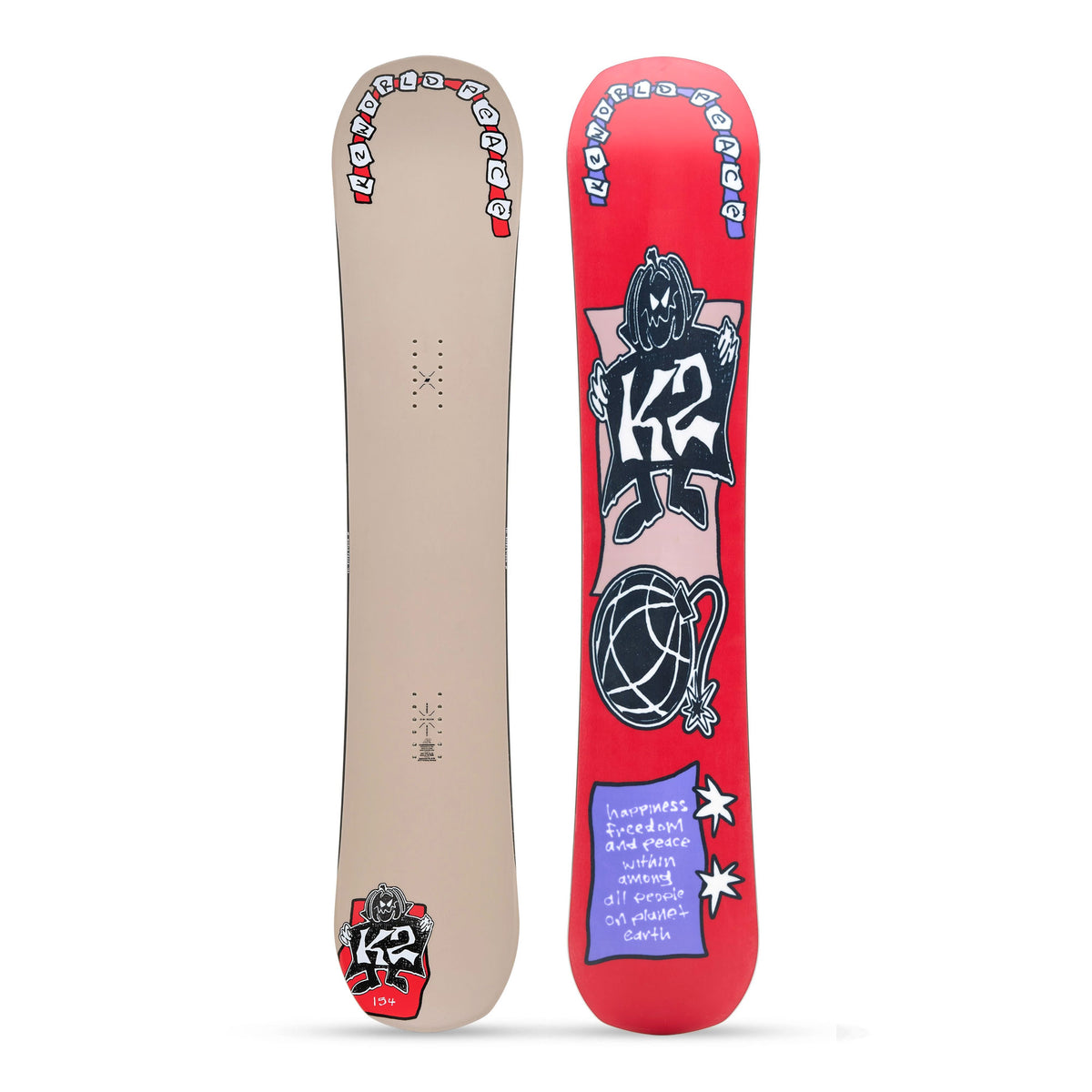 K2 World Peace Men's Snowboard