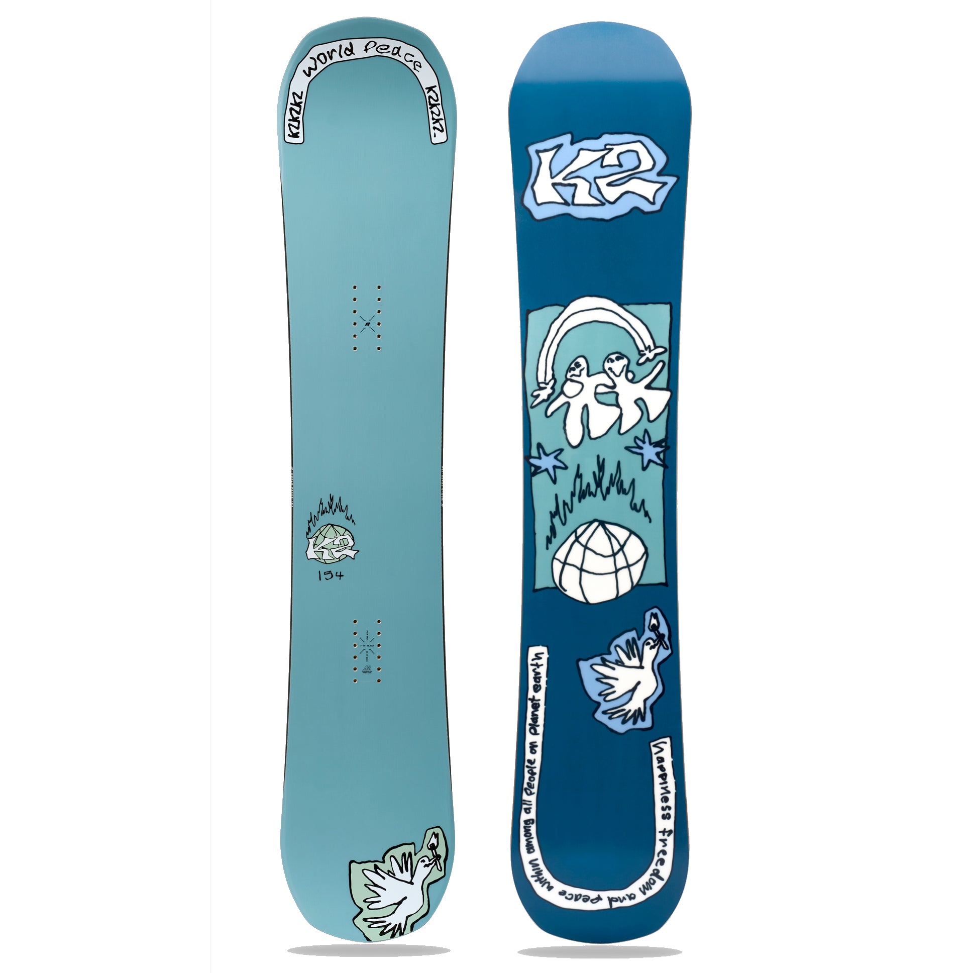 k2 world peace snowboard 2026