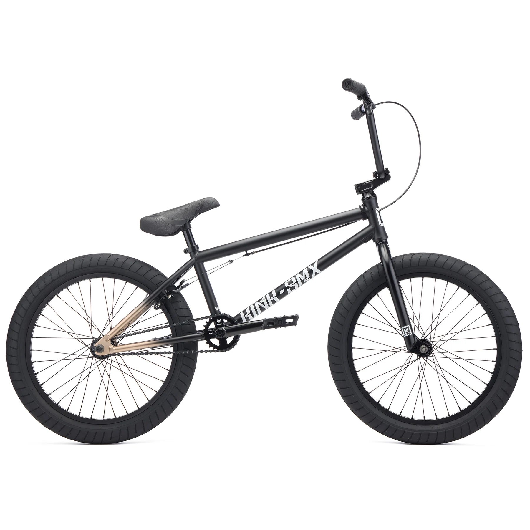 kink bmx launch-color-black gold