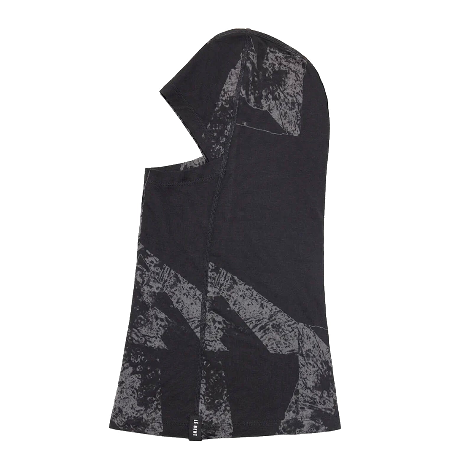 le bent lightweight balaclava-color-fractal black
