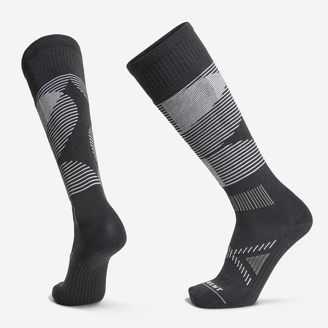 Le Bent Targeted Cushion Shred Snow Sock Xl Black