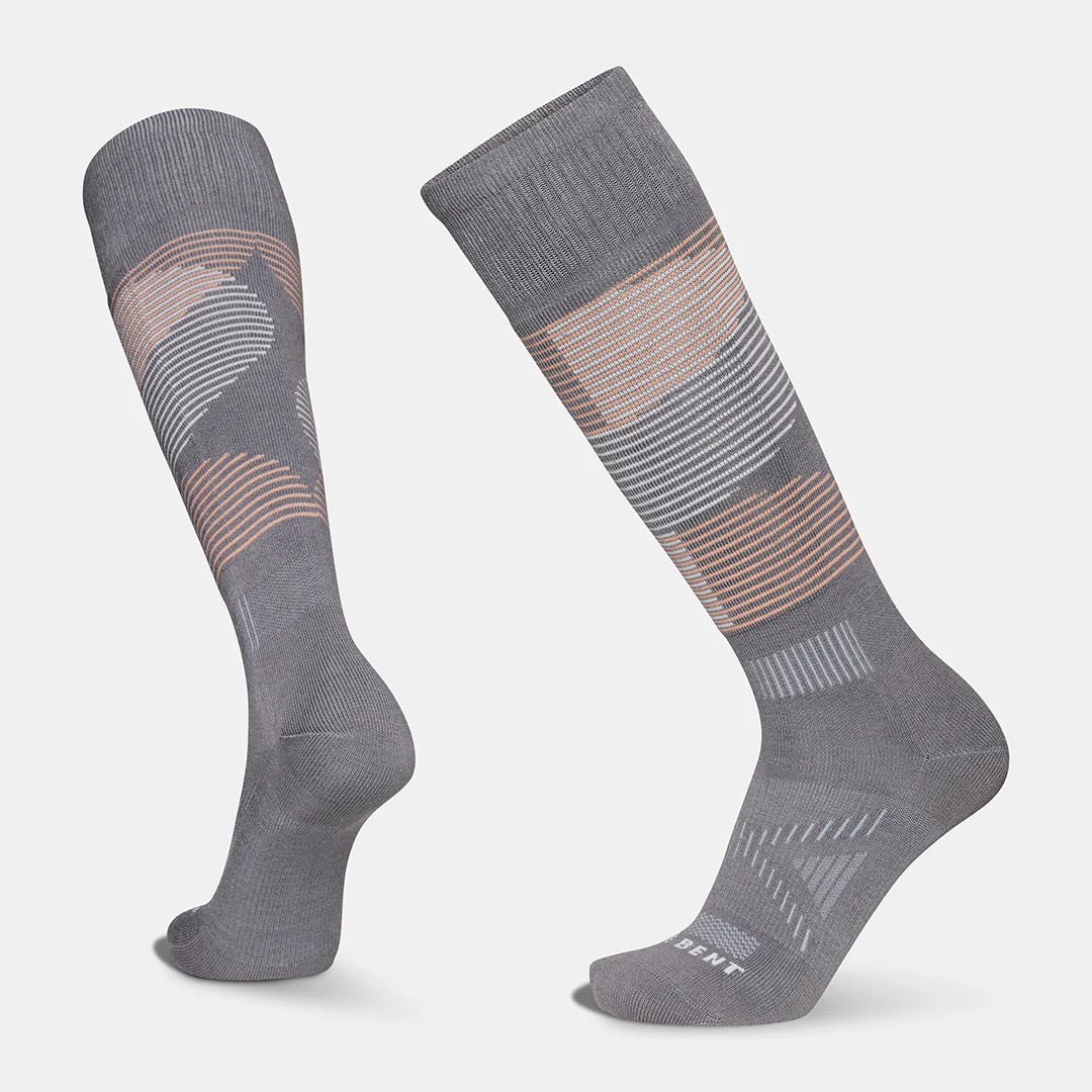 le bent targeted cushion shred snow sock-color-smoke pearl