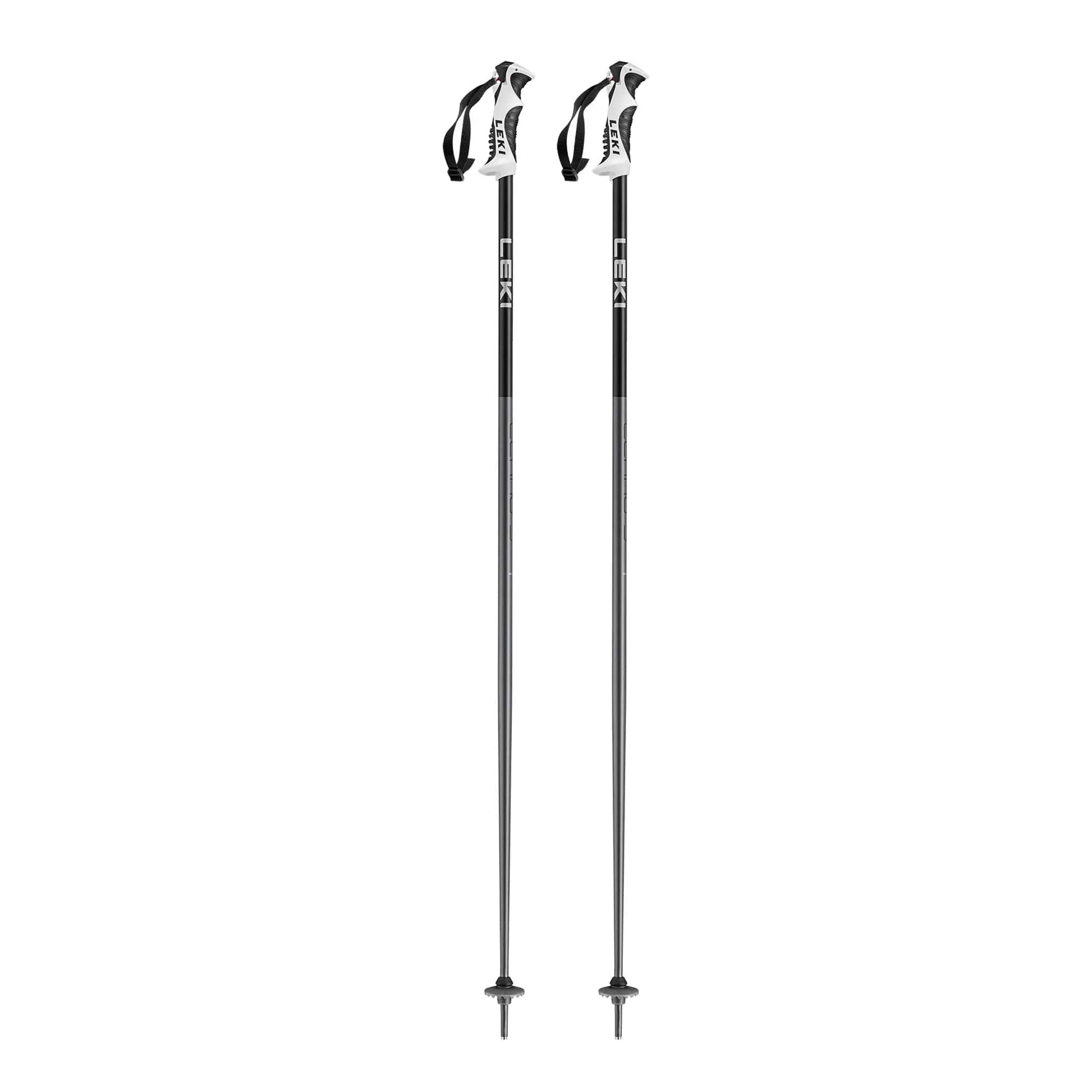 leki cerro s ski pole-color-anthracite/black/white