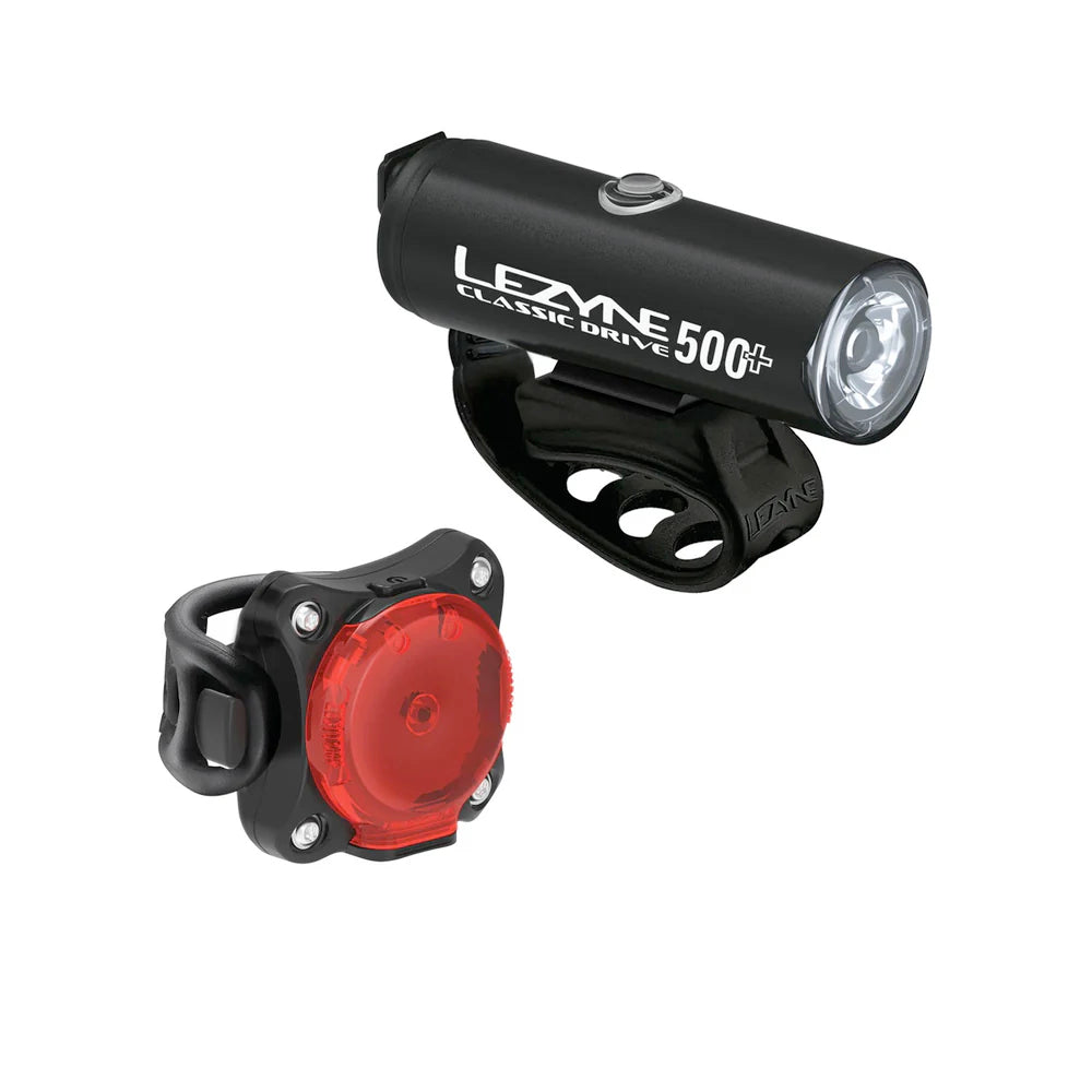 lezyne classic drive 500+ / zecto drive 200+ pair