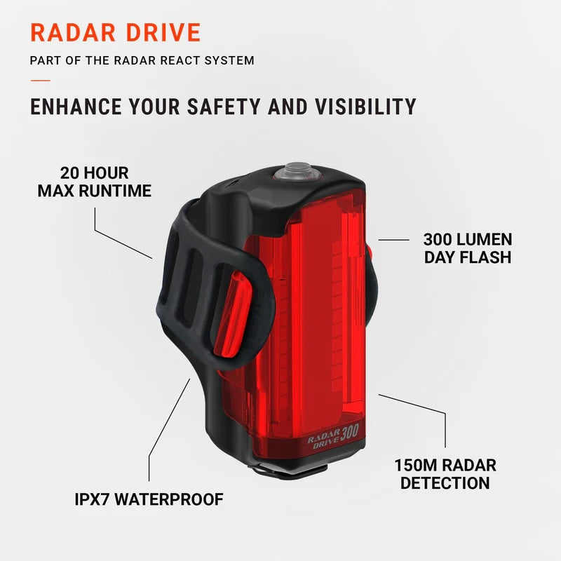 lezyne lezyne radar drive rear