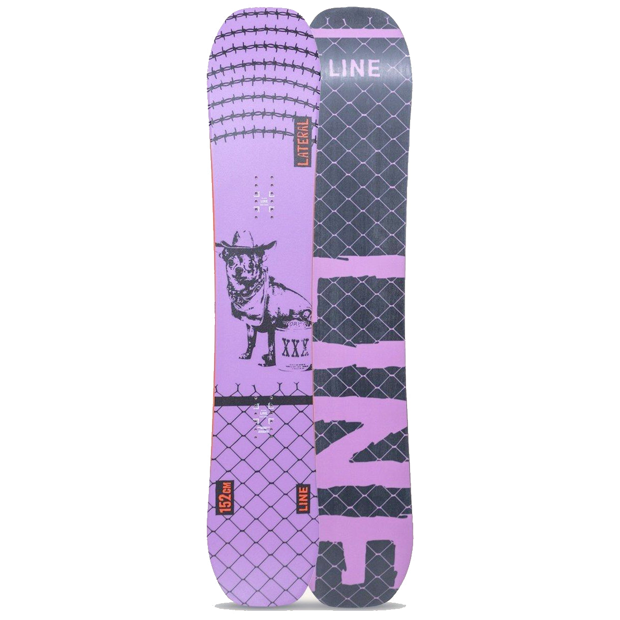 line lateral men’s snowboard