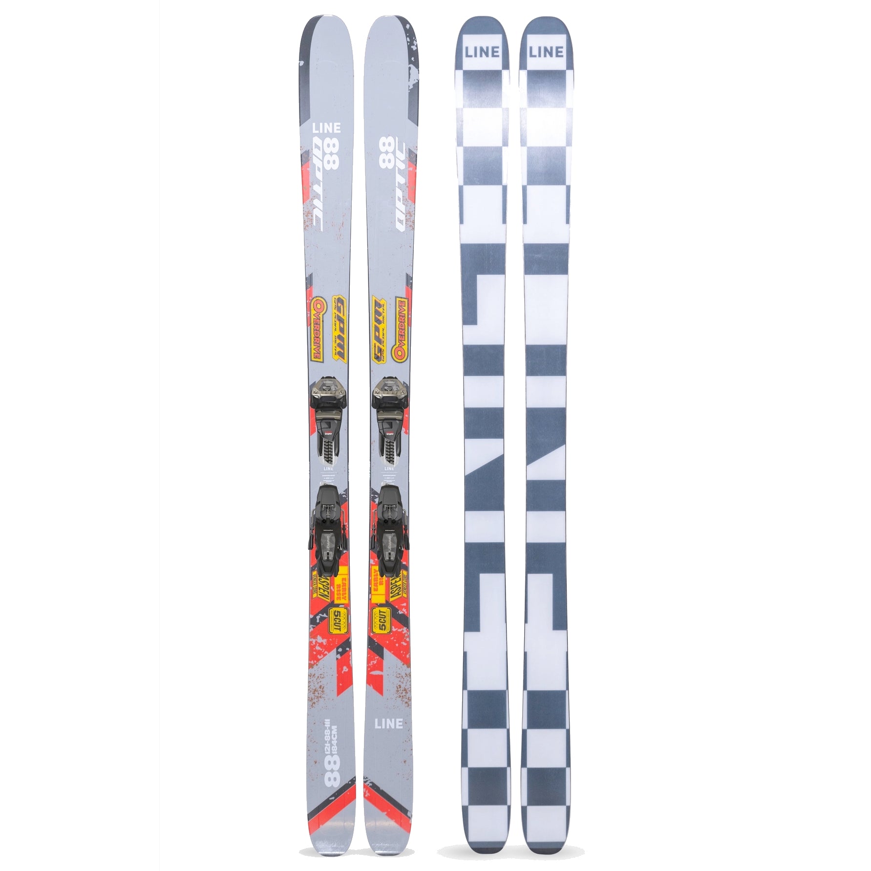 line optic 88 skis with quikclik bindings 2026