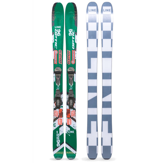 line optic 96 skis with quikclik bindings 2026