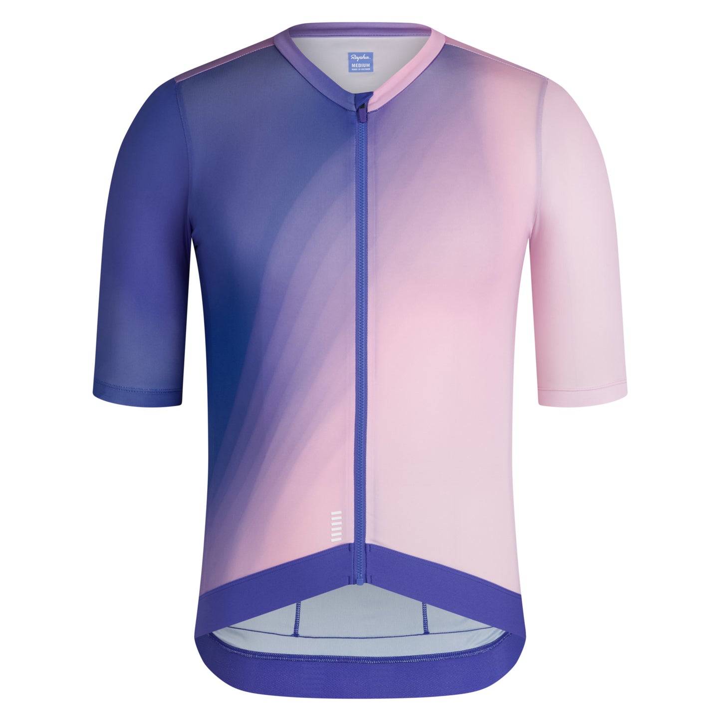 rapha men's pro team training jersey iii-color-surface print - blue