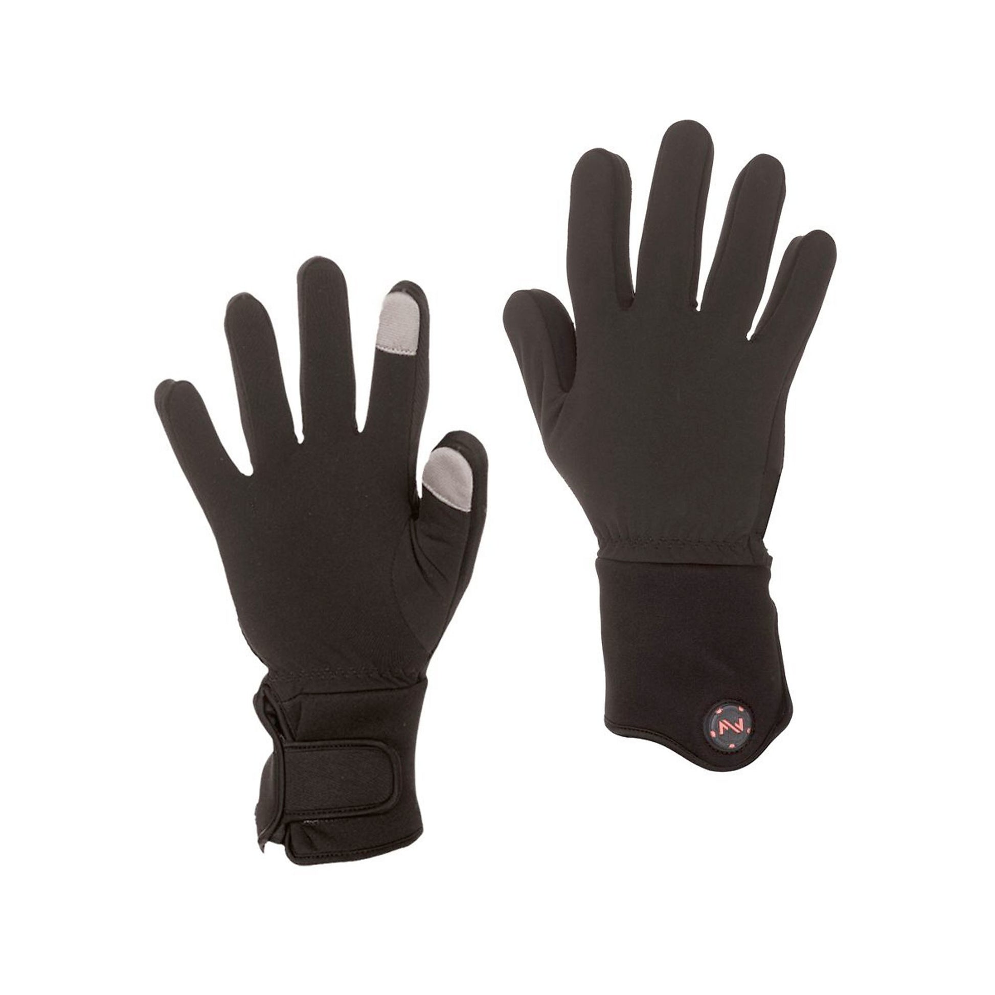 mobile warming men’s heated liner gloves