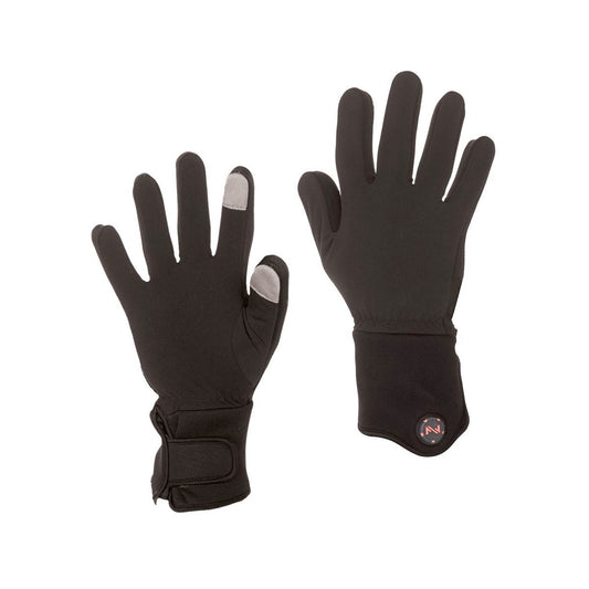 mobile warming men’s heated liner gloves