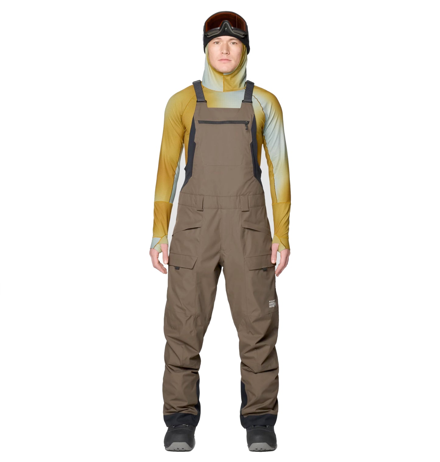 mountain hardwear firefall men’s bib pants-color-ridgeline