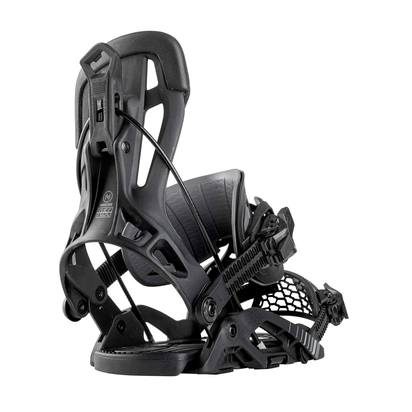 nidecker flow fuse hybrid snowboard bindings 2026-color-black