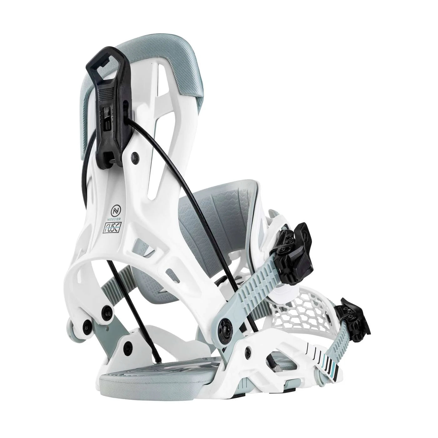 nidecker flow fuse hybrid snowboard bindings 2026-color-white