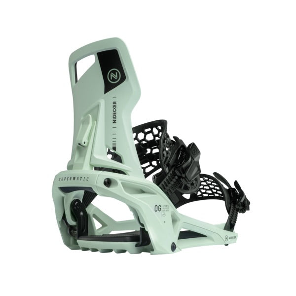 nidecker og supermatic snowboard bindings-color-mint