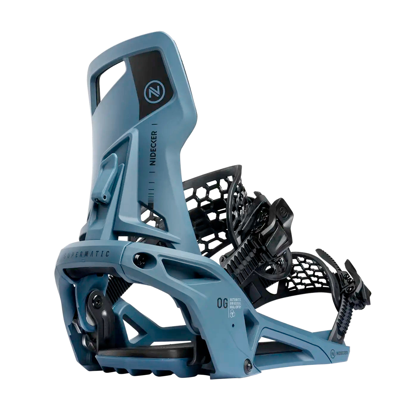 nidecker og supermatic snowboard bindings-color-atlantic