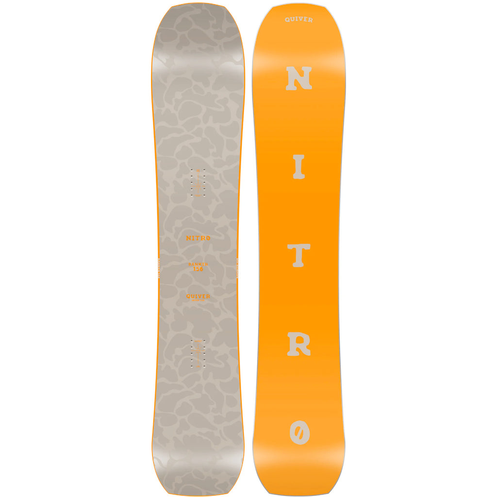 nitro gun snowboard Nitro Banker Mens Snowboard