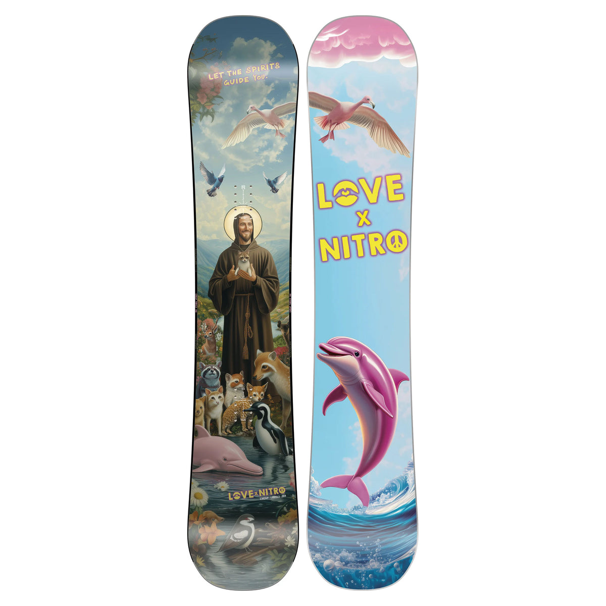 Nitro Cheap Thrills X Love Snowboard