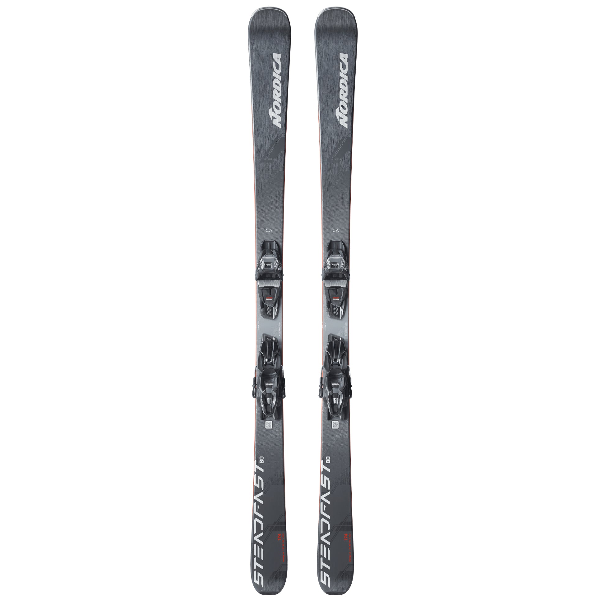 nordica steadfast 80 ca men’s skis with tp2 compact 10 bindings 2026