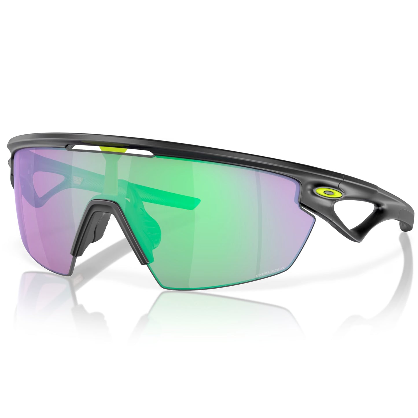oakley sphaera sunglasses-color-matte black | prizm road jade
