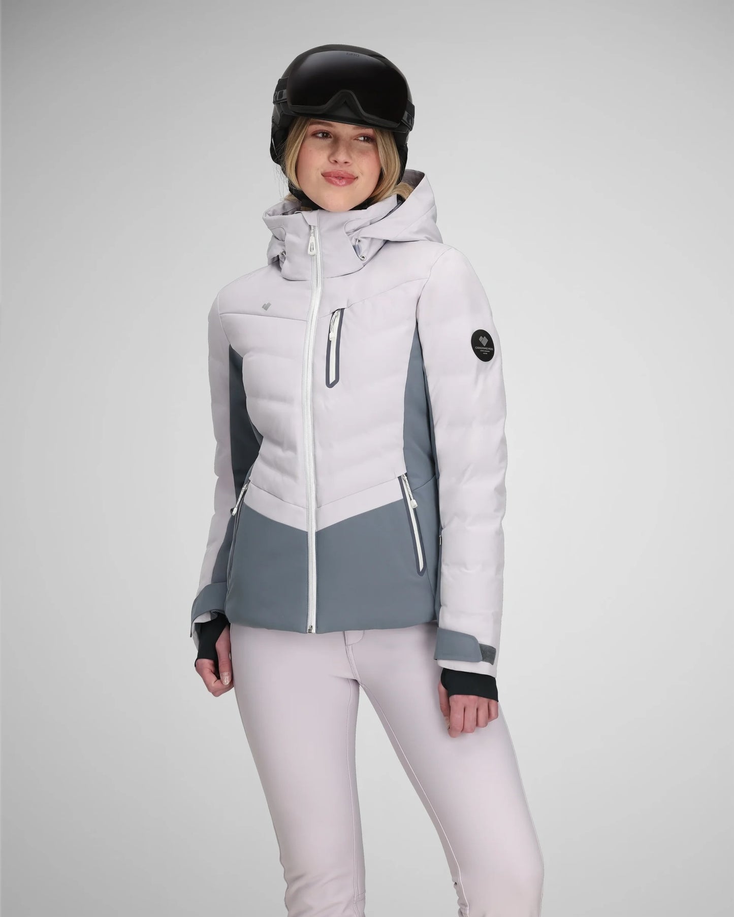 obermeyer cosima women’s down jacket-color-moonlight