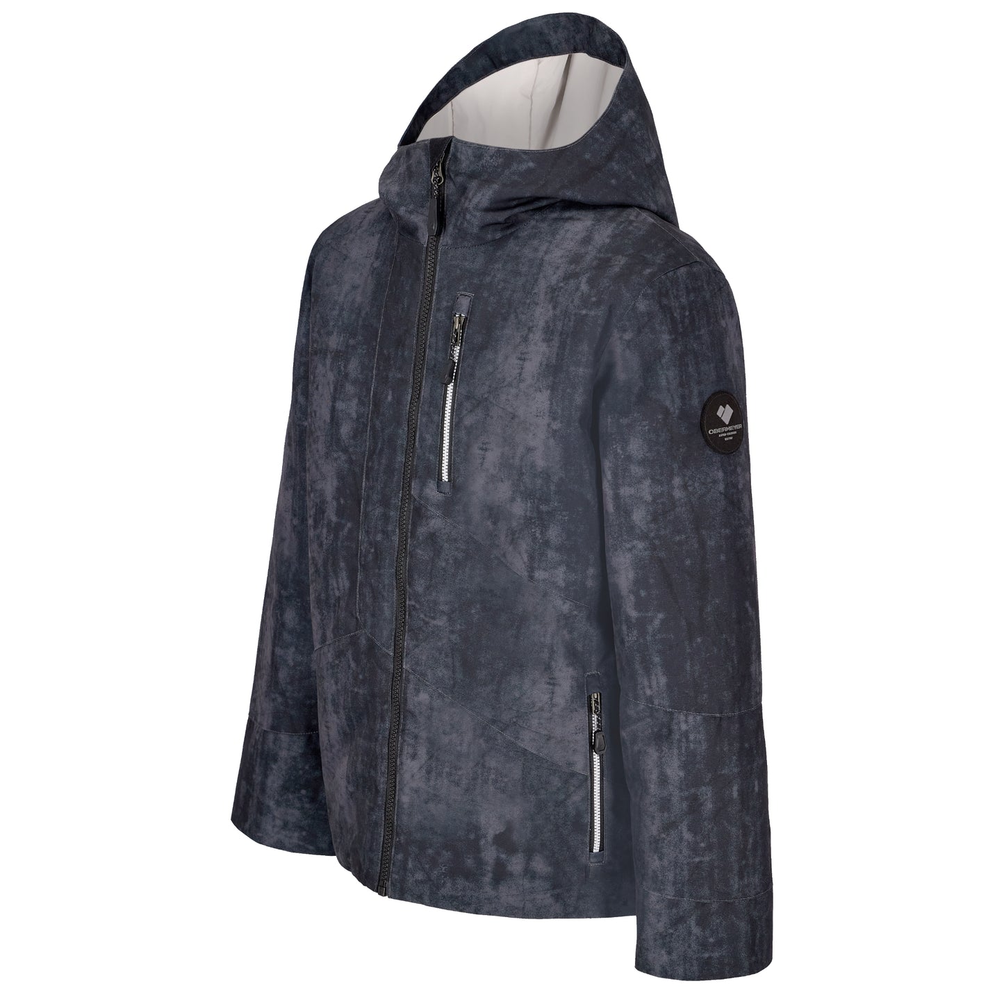 obermeyer gage kids’ jacket-color-steel frost