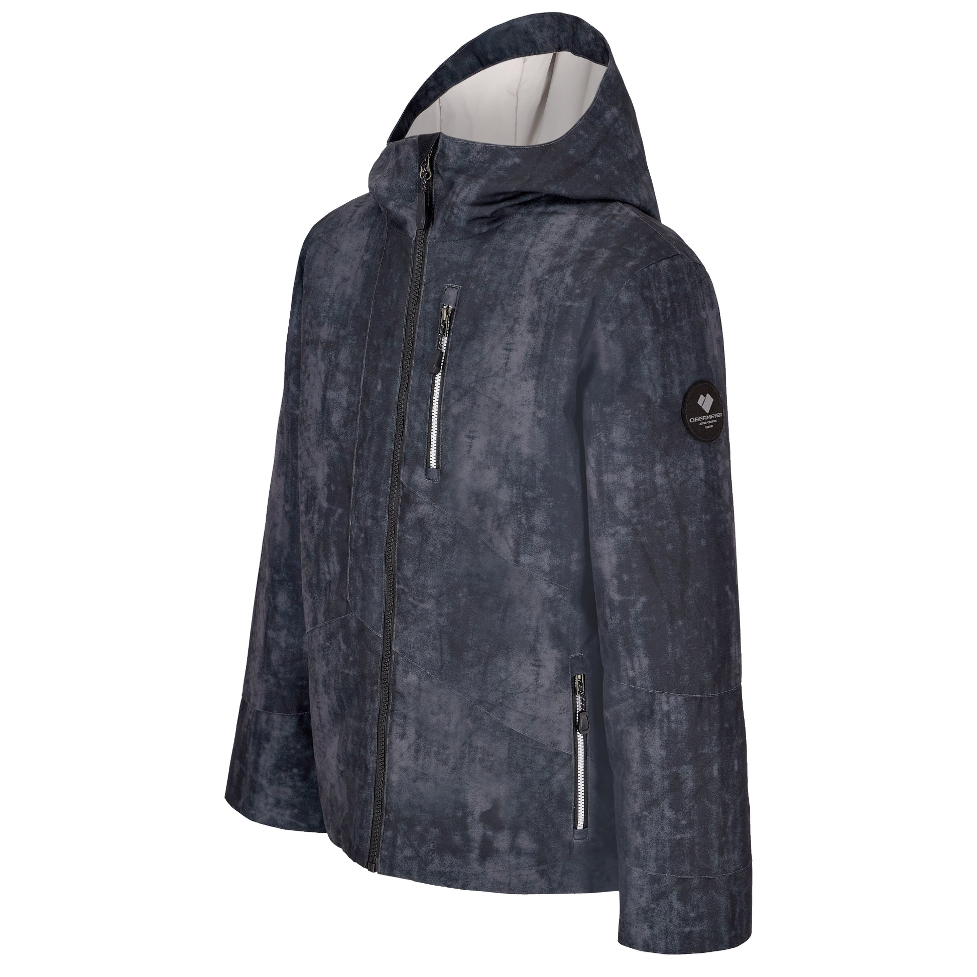 obermeyer gage kids’ jacket-color-steel frost