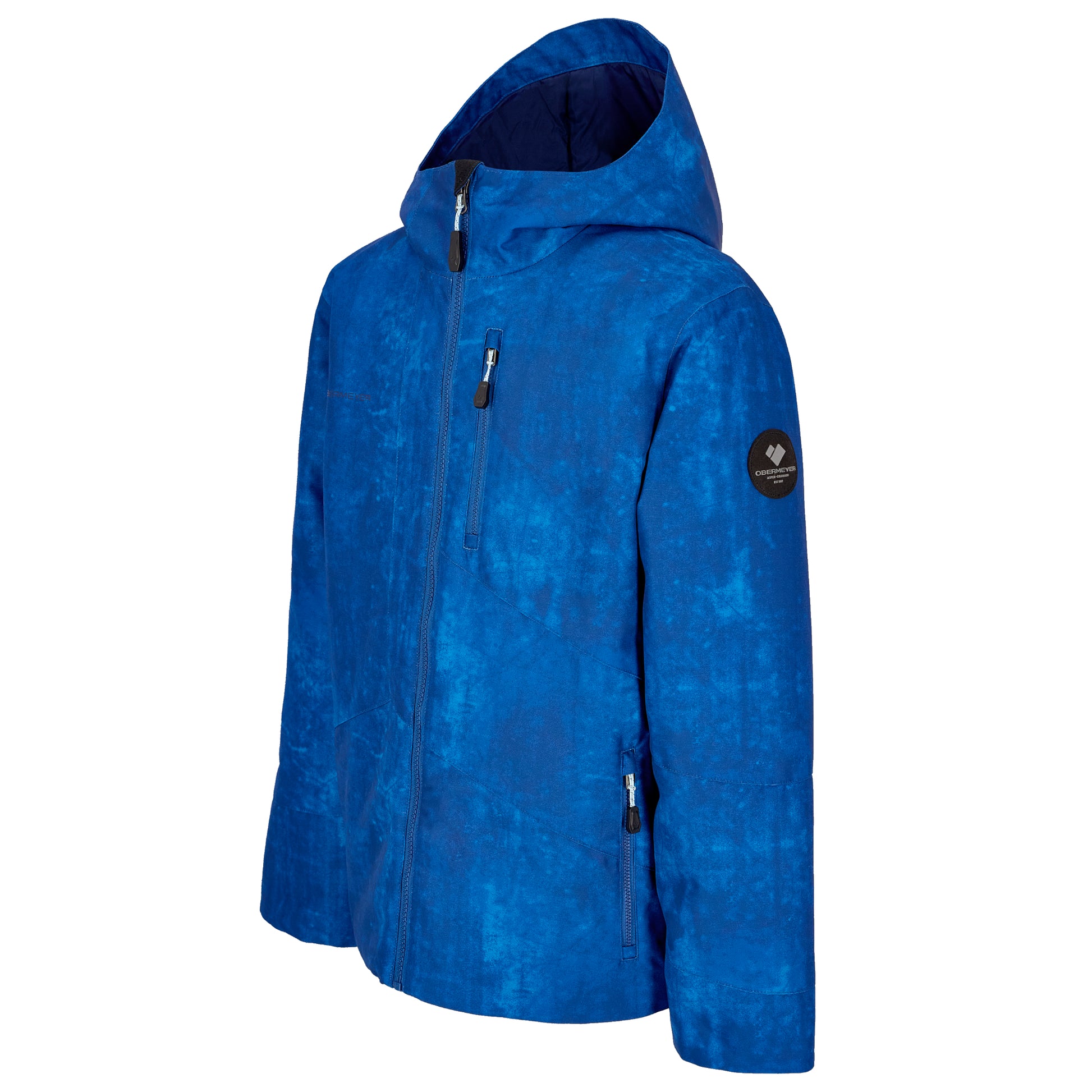 obermeyer gage kids’ jacket-color-midnight frost