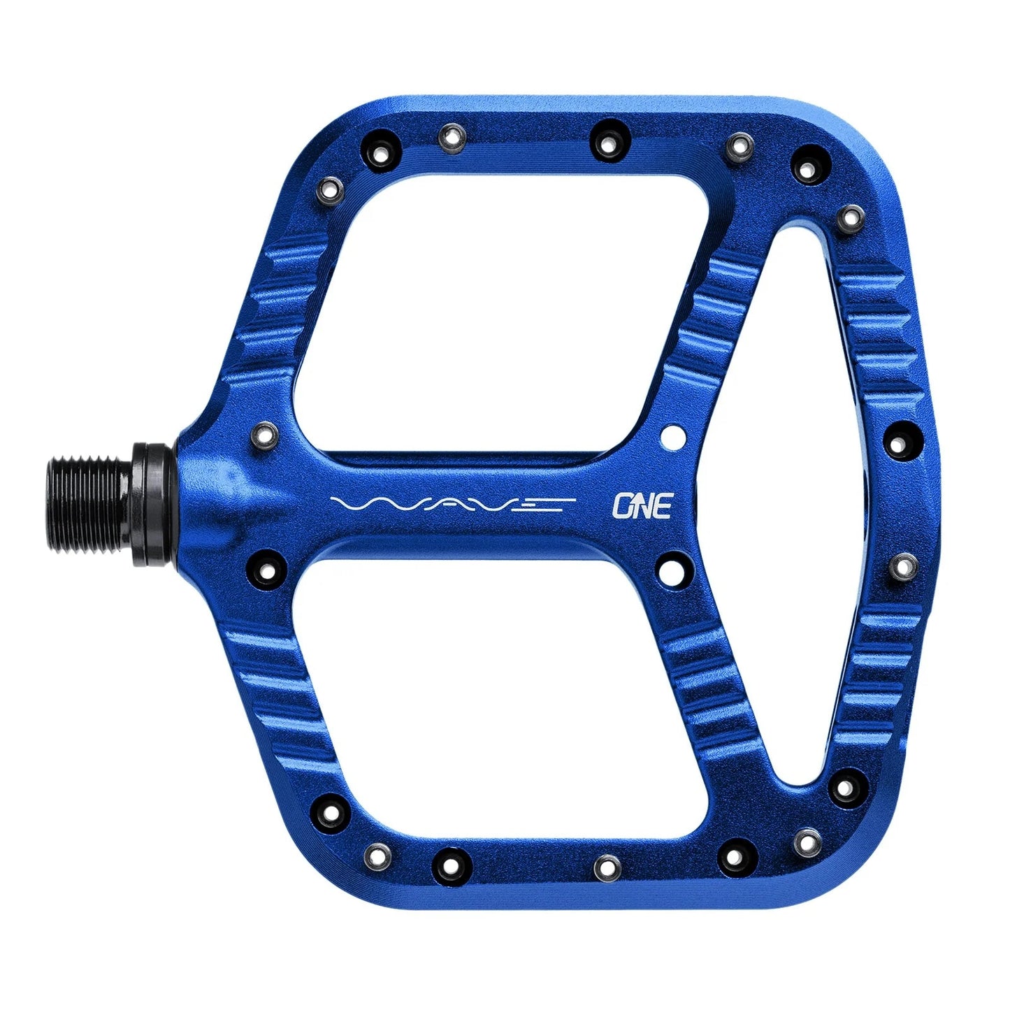 oneup components oneup components wave platform pedals-color-dark blue-size-one size