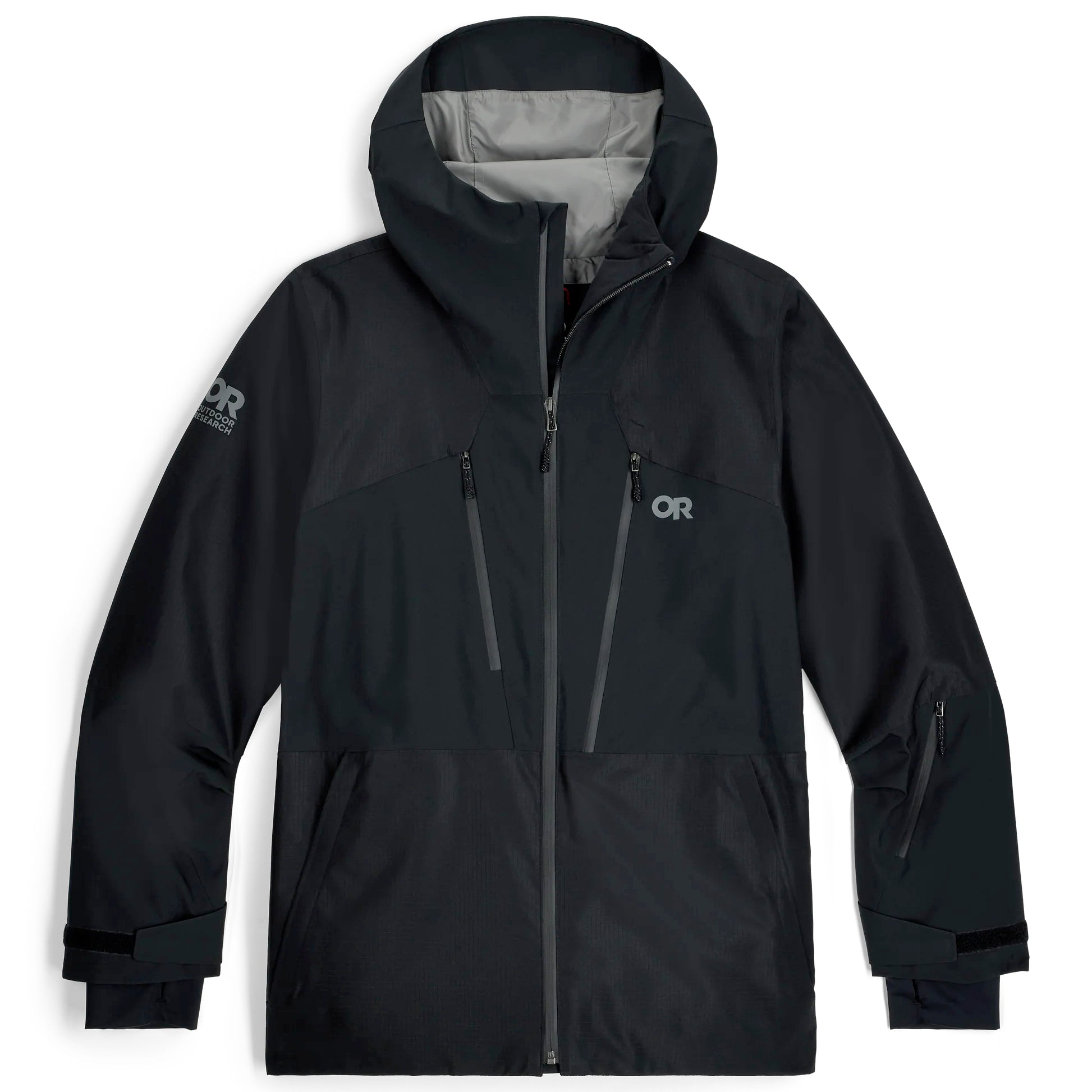 outdoor research powderverse men’s jacket-color-black