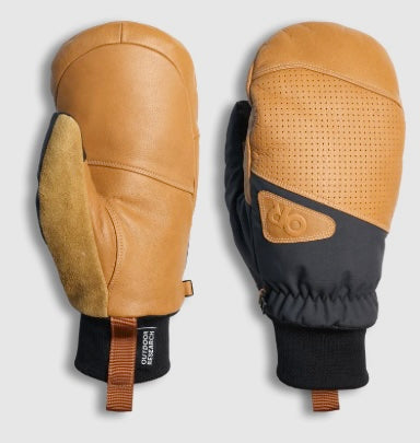 outdoor research snowcrew leather mitts