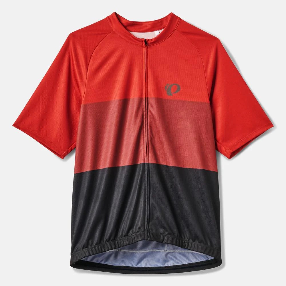 pearl izumi classic short sleeve men’s jersey-color-ketchup tri color