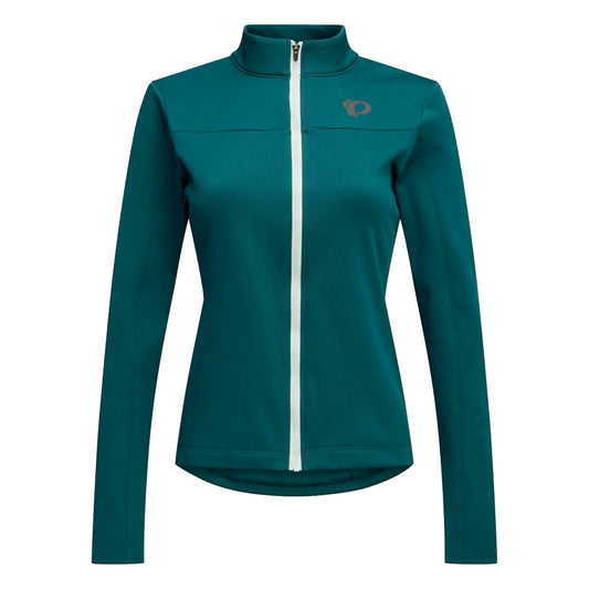 pearl izumi women's quest thermal jersey-color-dark sea/surf spray