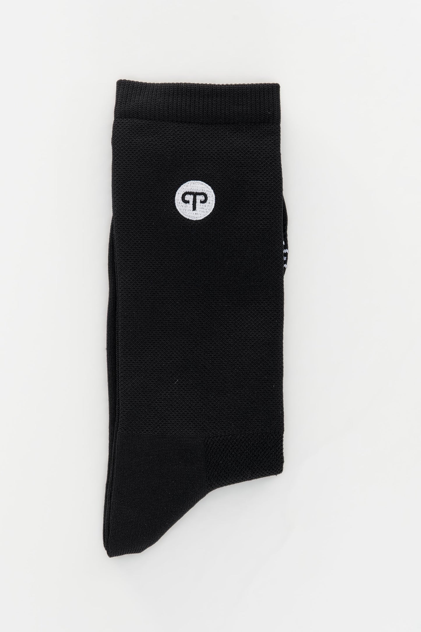 peppermint cycling co. signature knit women’s socks-color-black